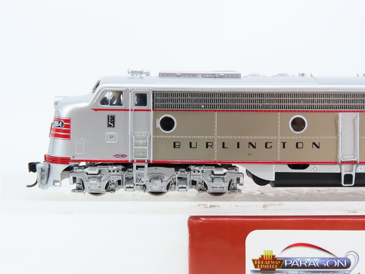 HO Broadway Limited BLI 2355 CB&amp;Q Burlington Route E8A Diesel #9964 - Paragon2