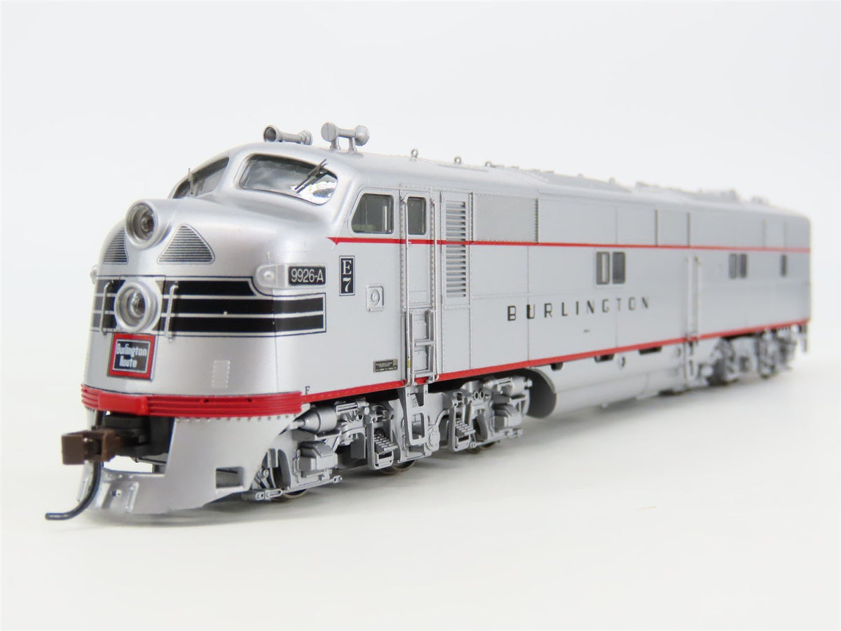 HO Broadway Limited BLI 620 CB&amp;Q Burlington E7A Diesel #9926A w/ DCC &amp; Sound
