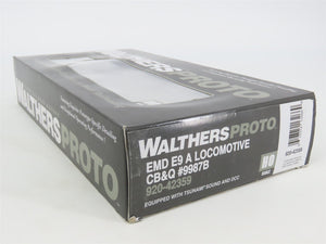 HO Walthers Proto 920-42359 CB&Q Burlington E9A Diesel #9987B w/ DCC & Sound