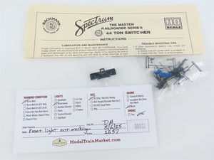 HO Scale Bachmann Spectrum 80001 Undecorated GE 44-Ton Diesel Switcher