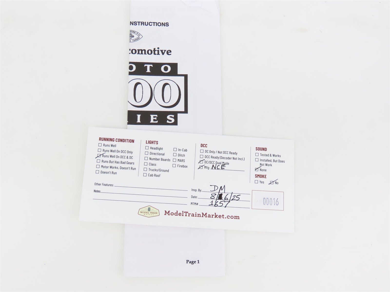 HO Proto 1000 23964 CB&Q Burlington Route F3B Diesel #116B - Weathered w/ DCC