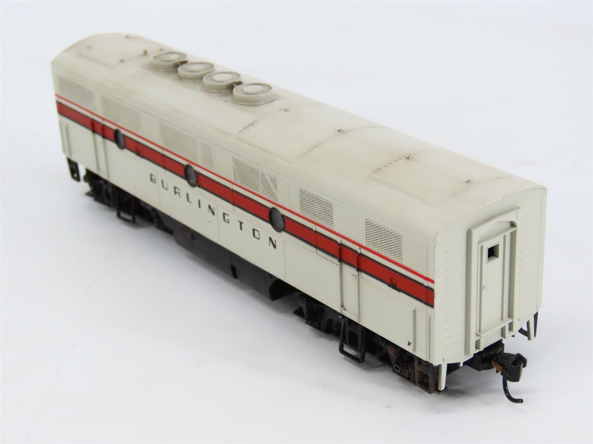 HO Proto 1000 23965 CB&amp;Q F3B Diesel #120B - Weathered - Unpowered w/ DCC &amp; Sound