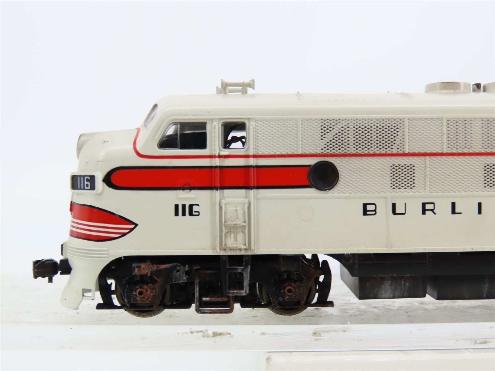 HO Proto 1000 8165 CB&Q Burlington Route F3A Diesel #116 - Weathered w/ DCC