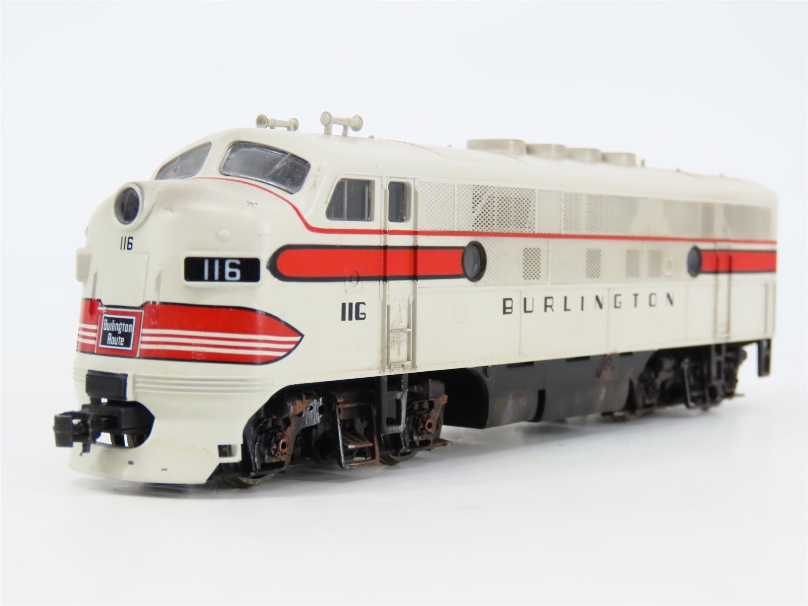 HO Proto 1000 8165 CB&Q Burlington Route F3A Diesel #116 - Weathered w/ DCC