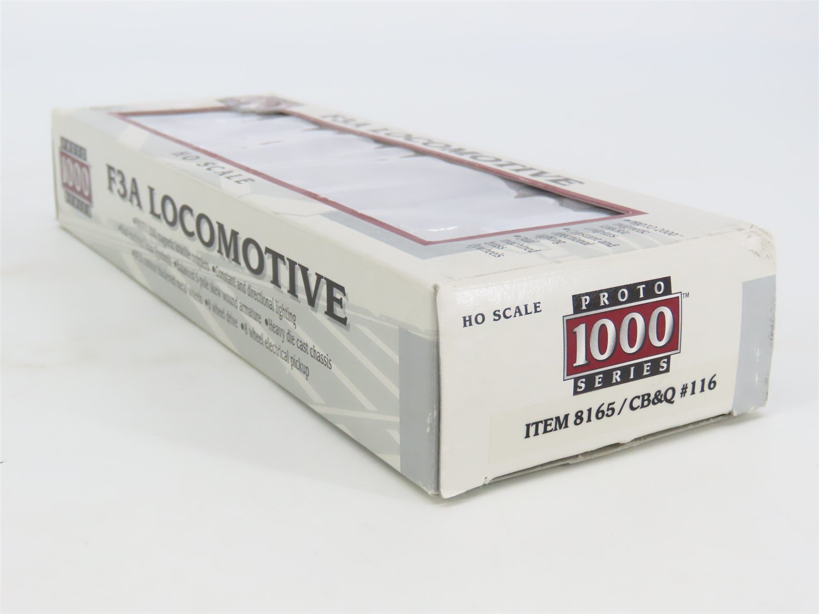 HO Proto 1000 8165 CB&Q Burlington Route F3A Diesel #116 - Weathered w/ DCC