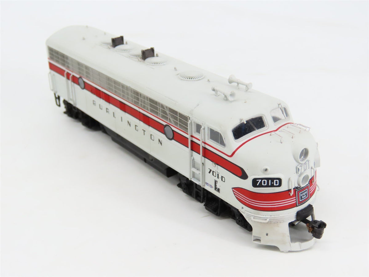 HO Athearn Genesis 0G3300 CB&amp;Q Burlington EMD F7A Diesel #701-D w/ DCC - Custom