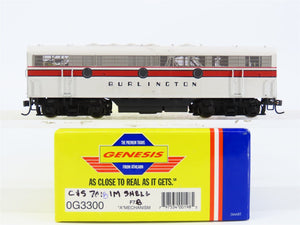 HO Athearn Genesis 0G3300 CB&Q Burlington F7B Diesel #701B w/DCC & Sound -Custom