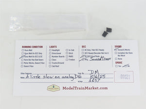 HO Athearn Genesis 0G3300 CB&Q Burlington F7B Diesel #701B w/DCC & Sound -Custom