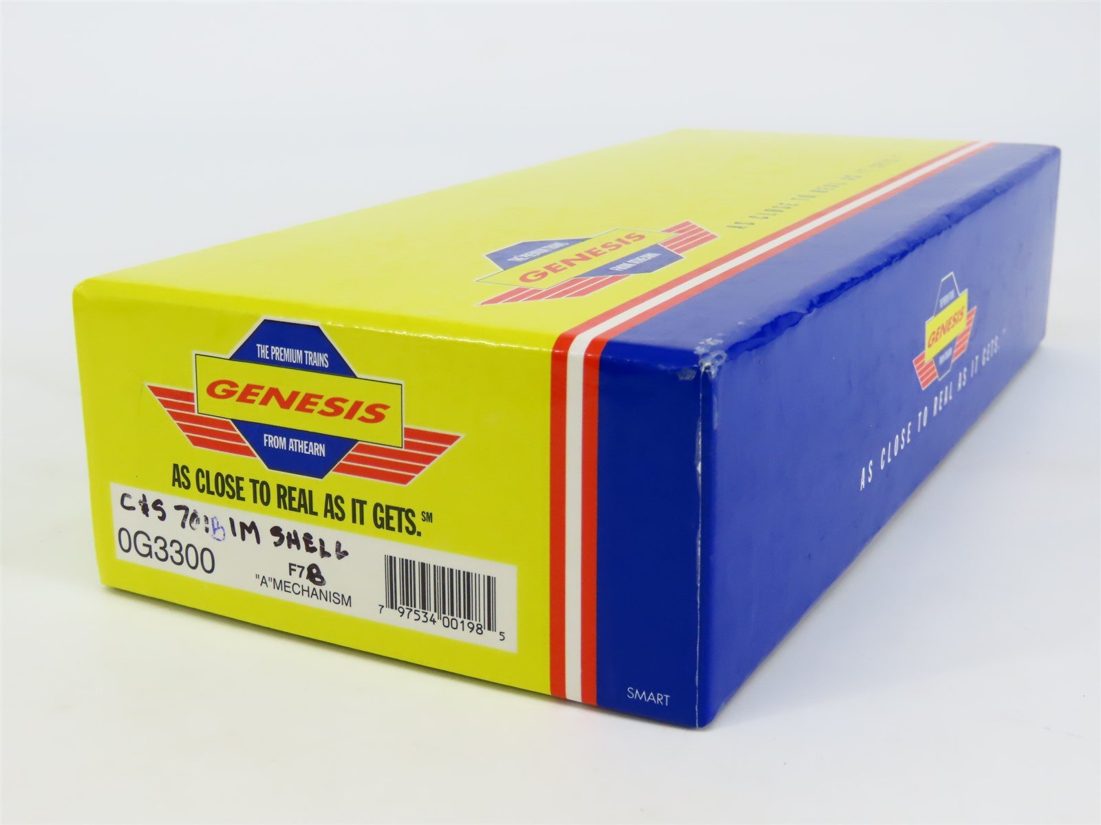 HO Athearn Genesis 0G3300 CB&Q Burlington F7B Diesel #701B w/DCC & Sound -Custom