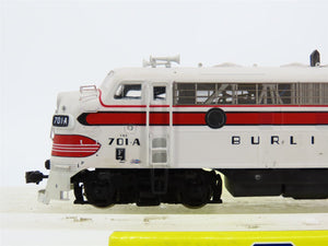 HO Athearn Genesis 0G3300 CB&Q Burlington F7A Diesel #701-A - Unpowered - Custom