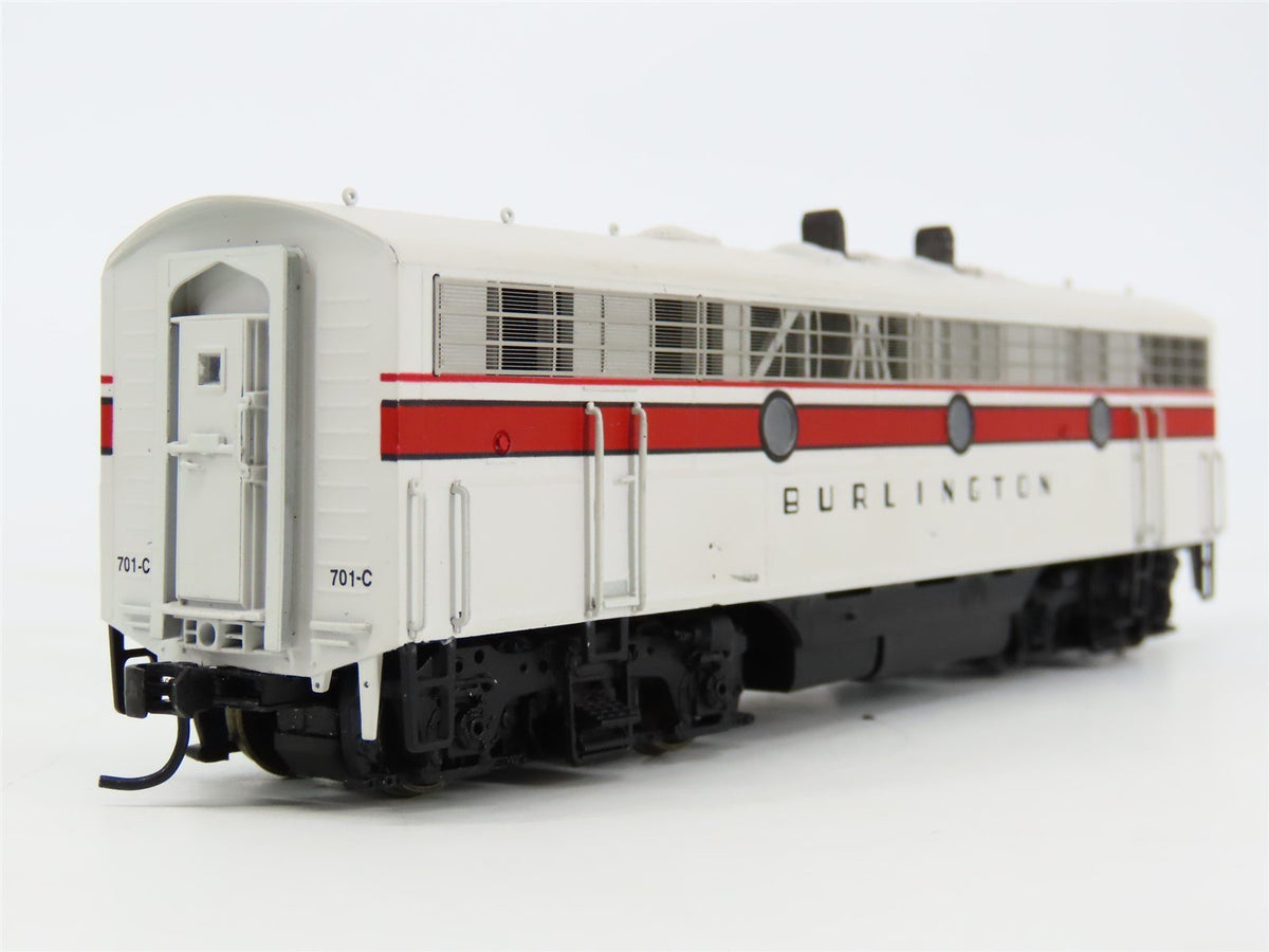 HO Athearn Genesis 0G3300 CB&amp;Q Burlington F7B Diesel #701-C - Unpowered - Custom