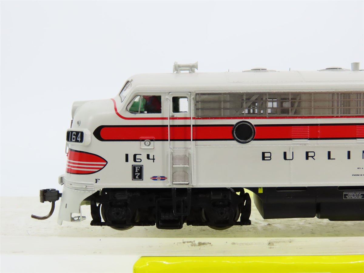 HO Athearn Genesis G1005 CB&amp;Q Burlington Route EMD F7A Diesel #164-A w/ DCC