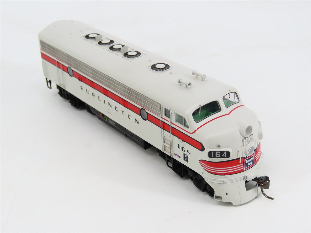 HO Athearn Genesis G1005 CB&amp;Q Burlington Route EMD F7A Diesel #164-A w/ DCC