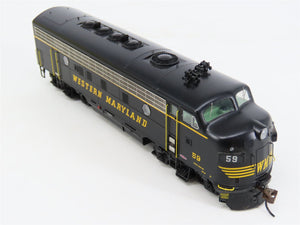 HO Scale Athearn Genesis G1619 WM Western Maryland F7A/B Diesel w/ DCC