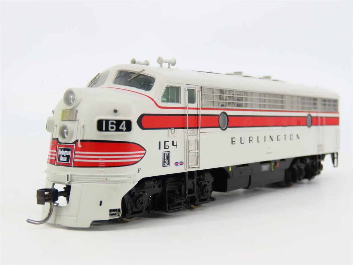 HO Athearn Genesis G2703 CB&amp;Q Burlington EMD F3A/B Diesel Set #164C/B - DCC ONLY