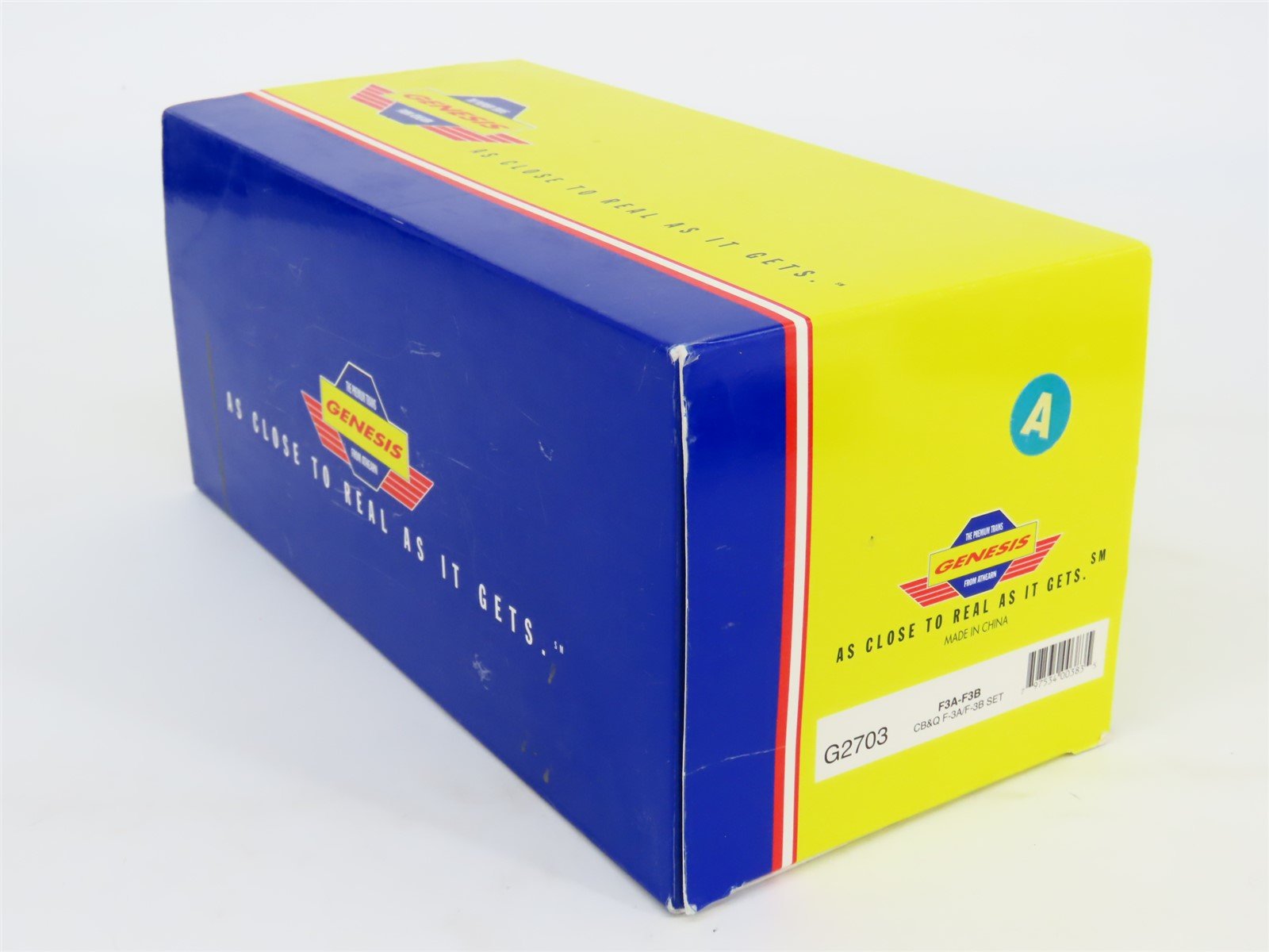 HO Athearn Genesis G2703 CB&Q Burlington EMD F3A/B Diesel Set #164C/B - DCC ONLY