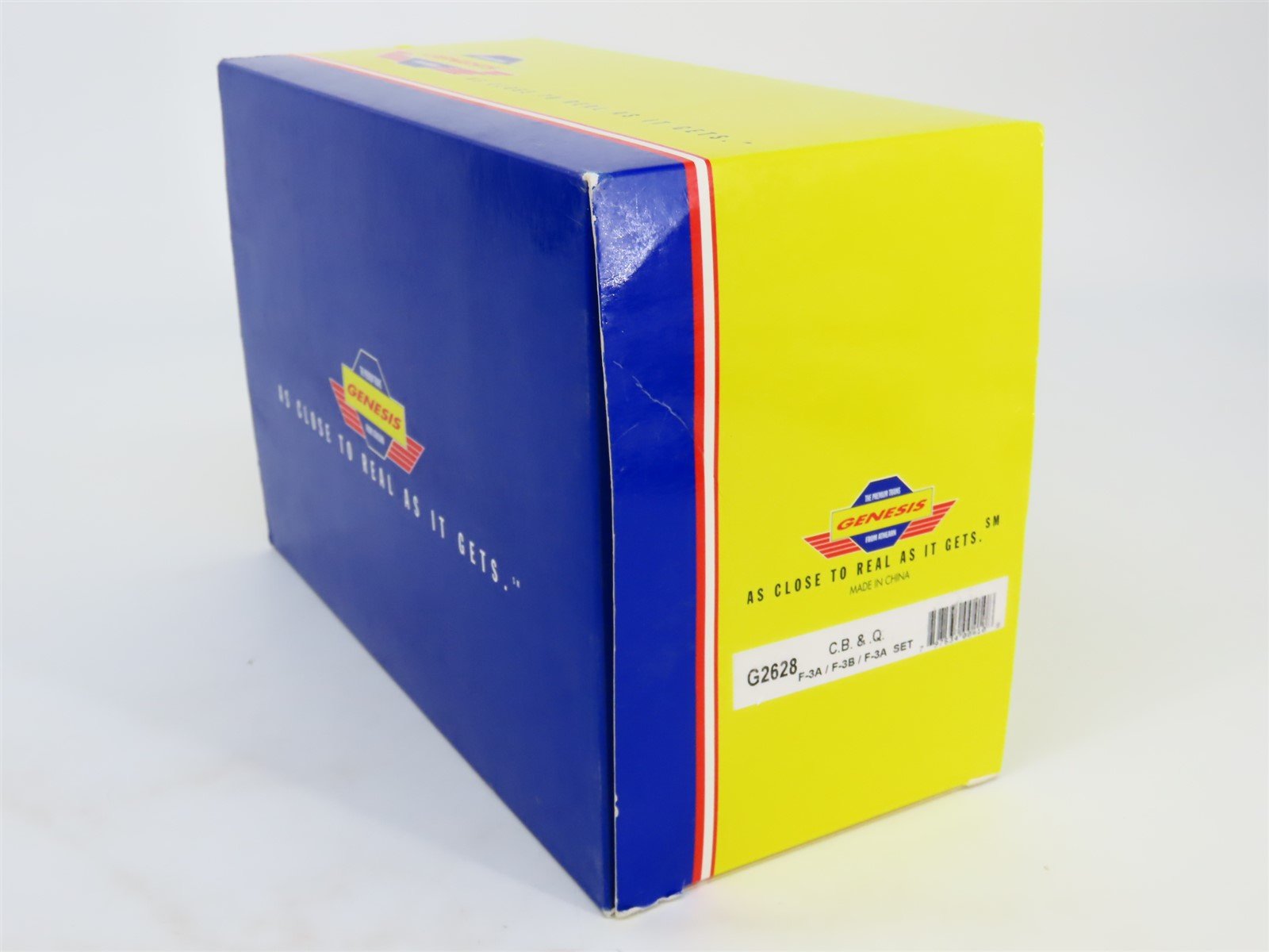 HO Athearn Genesis G2628 CB&Q Burlington F3A/B/A Diesel Set #9962A/B/C -DCC ONLY