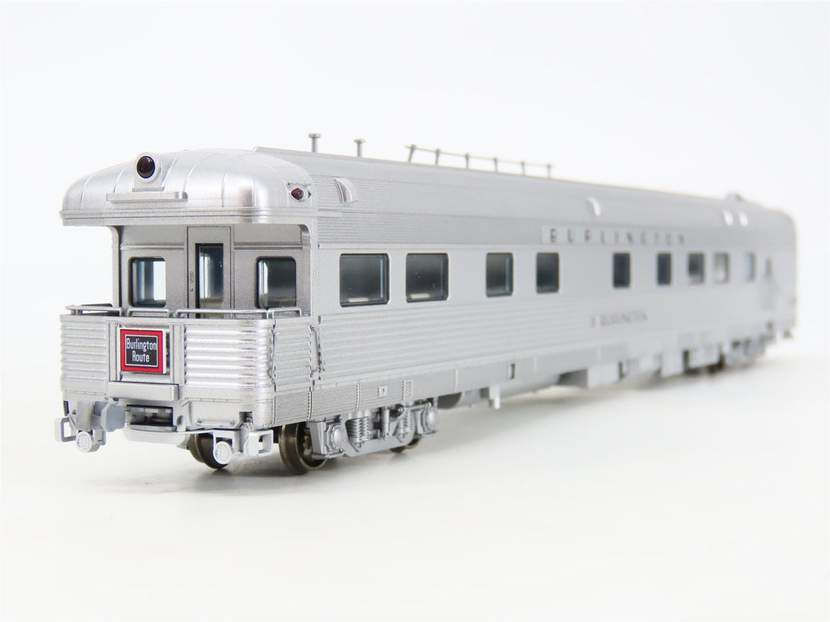 HO KATO 35-6003 CB&amp;Q Burlington Route Corrugated Business/Observation Passenger
