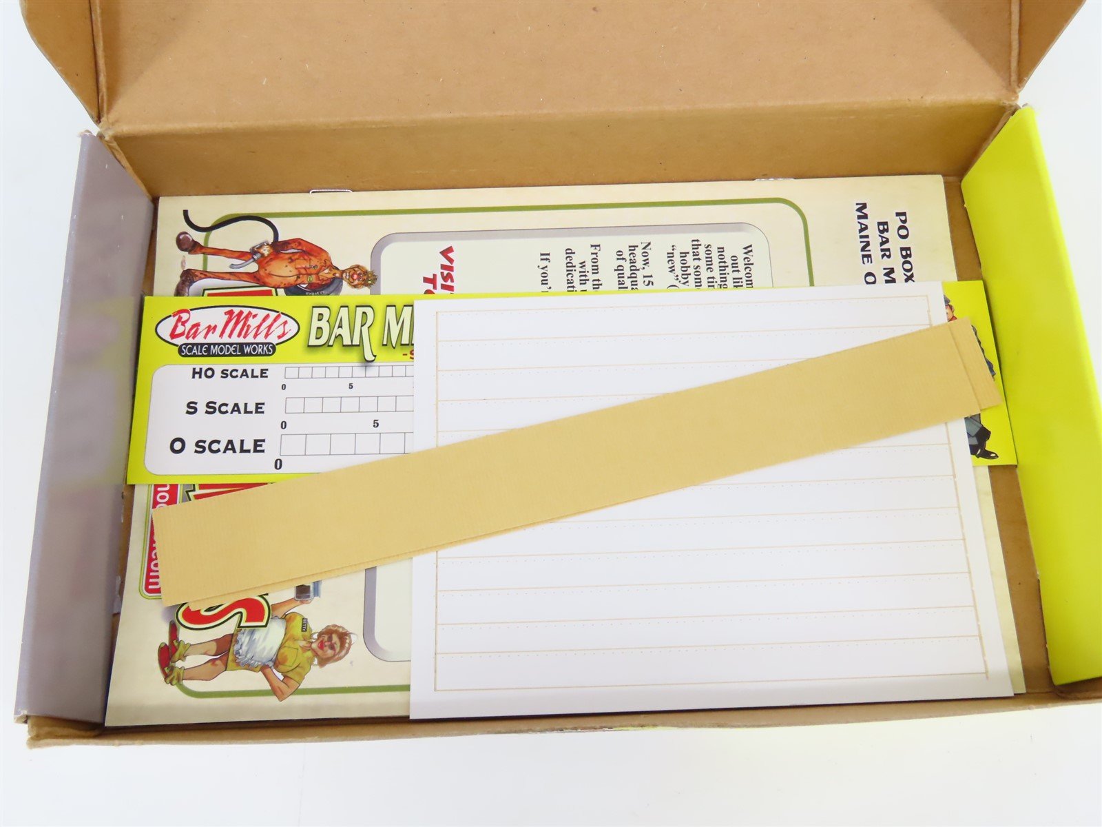 HO 1/87 Scale Bar Mills Laser Kit #0452 