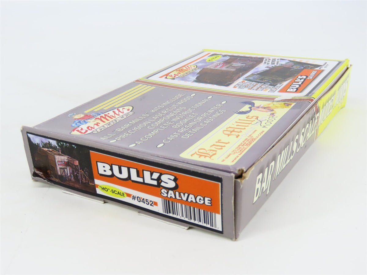HO 1/87 Scale Bar Mills Laser Kit #0452 &quot;Bull&#39;s Salvage&quot; Building