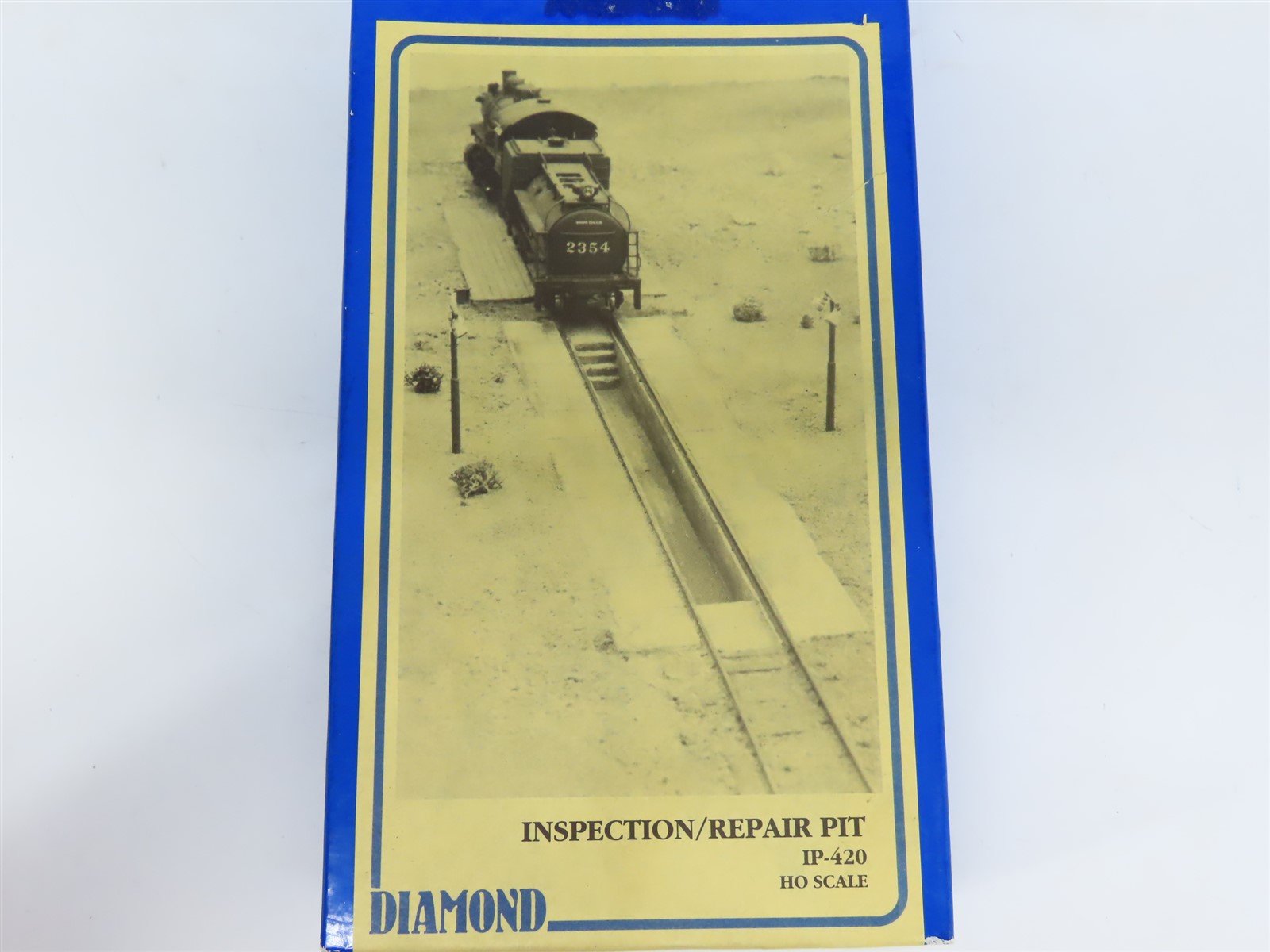 HO 1/87 Scale Diamond Scale IP-420 Undecorated Hydrocal Inspection/Repair Pit
