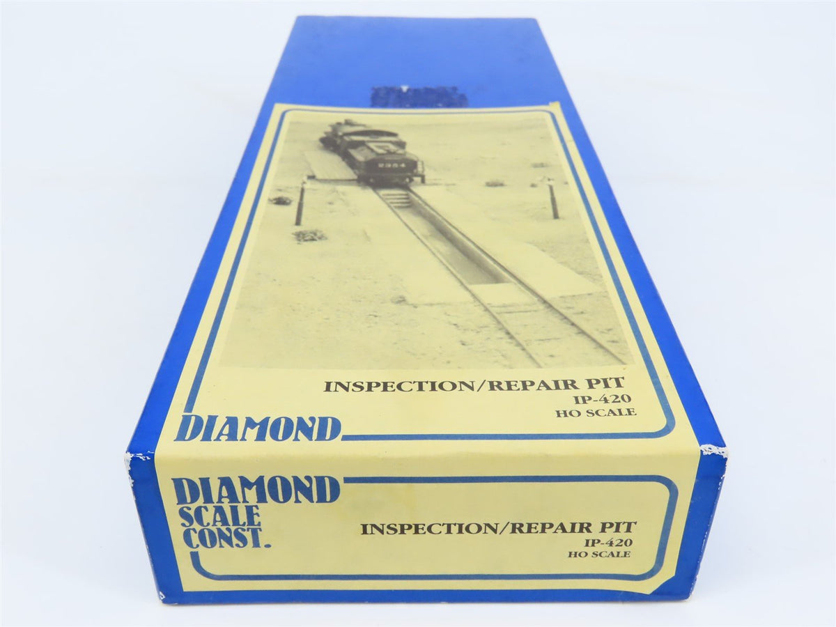 HO 1/87 Scale Diamond Scale IP-420 Undecorated Hydrocal Inspection/Repair Pit