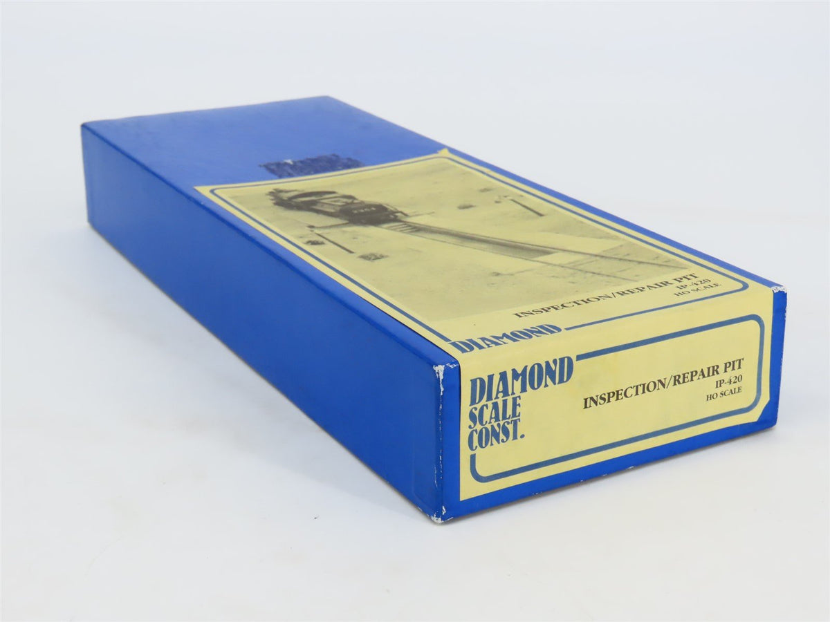 HO 1/87 Scale Diamond Scale IP-420 Undecorated Hydrocal Inspection/Repair Pit