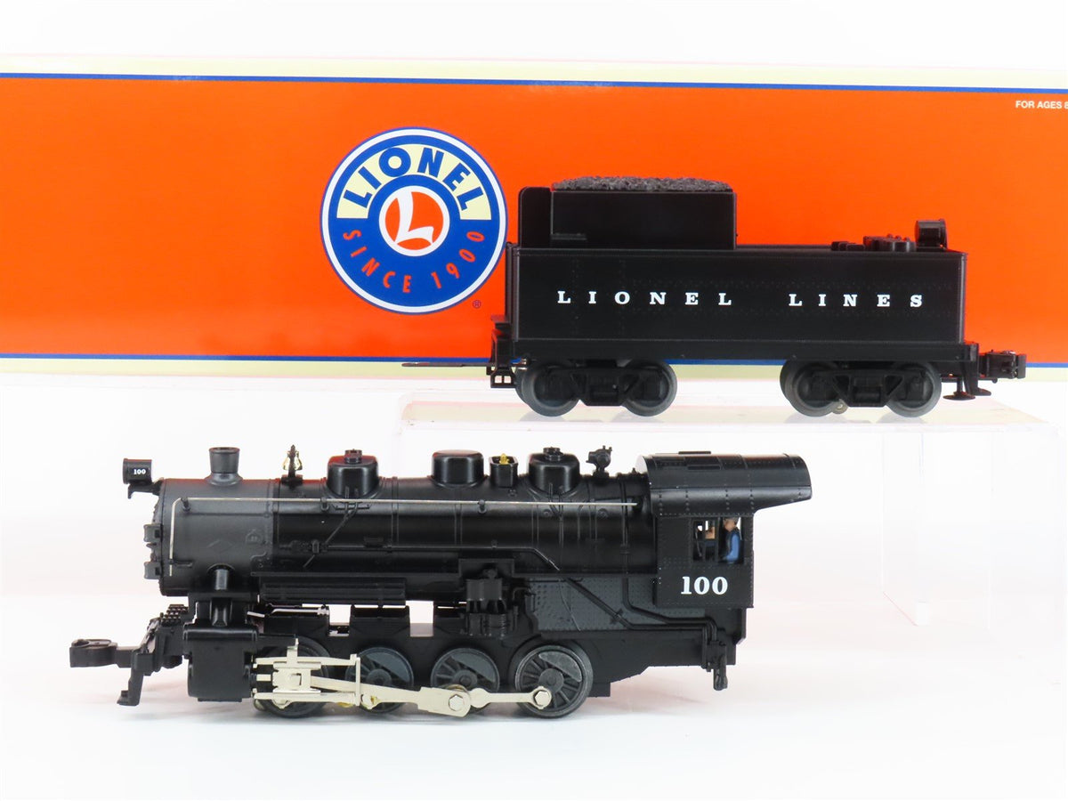 O Gauge 3-Rail Lionel 6-38651 Lionel Lines 0-8-0 Steam Locomotive #100