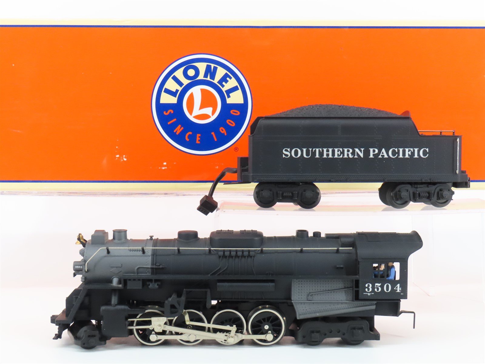 O Gauge 3-Rail Lionel 6-28640 SP Southern Pacific 2-8-4 Steam Loco w/TMCC