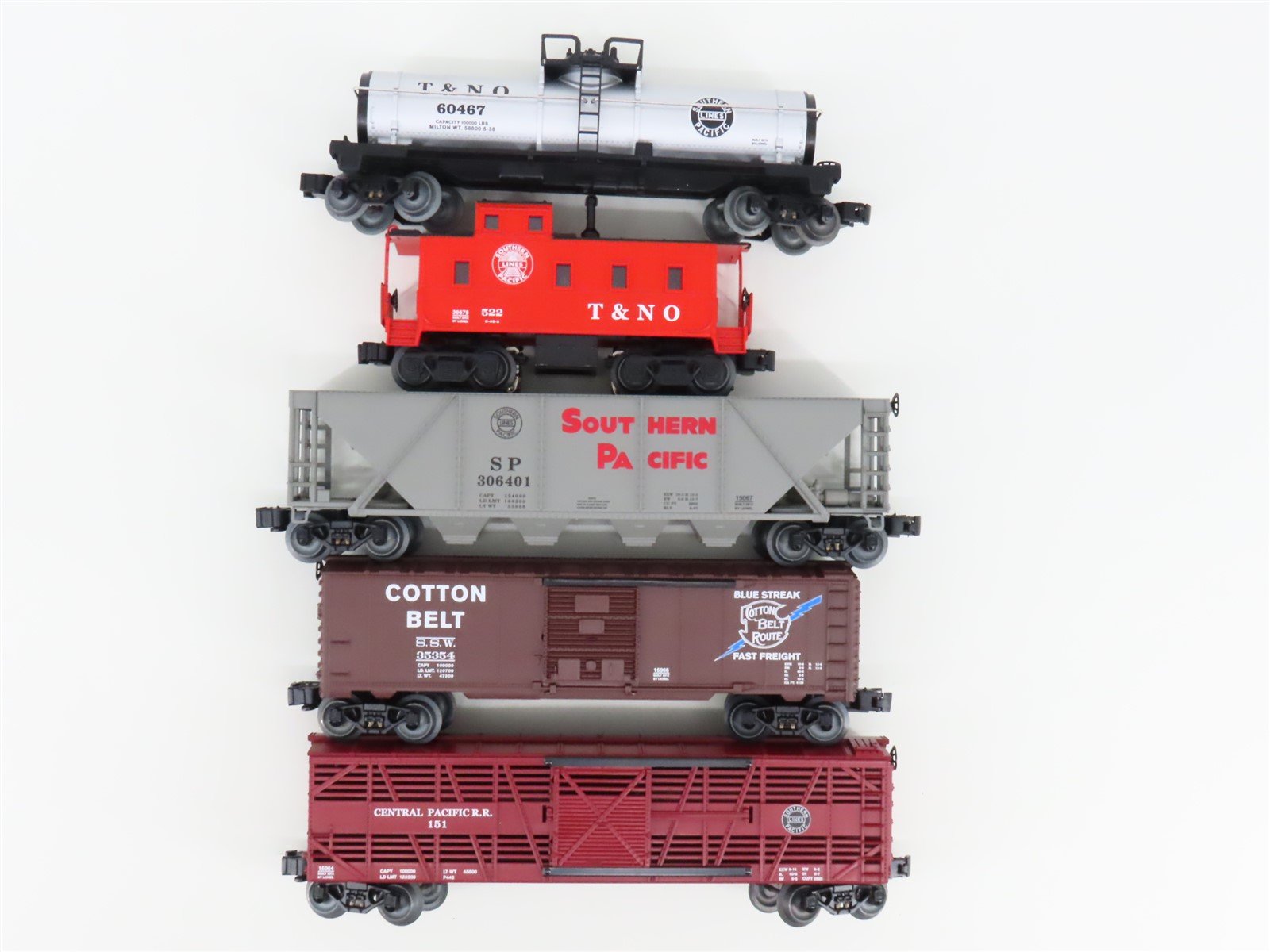 O Gauge 3-Rail Lionel 6-30167 SP Southern Pacific Merger Steam Freight Set