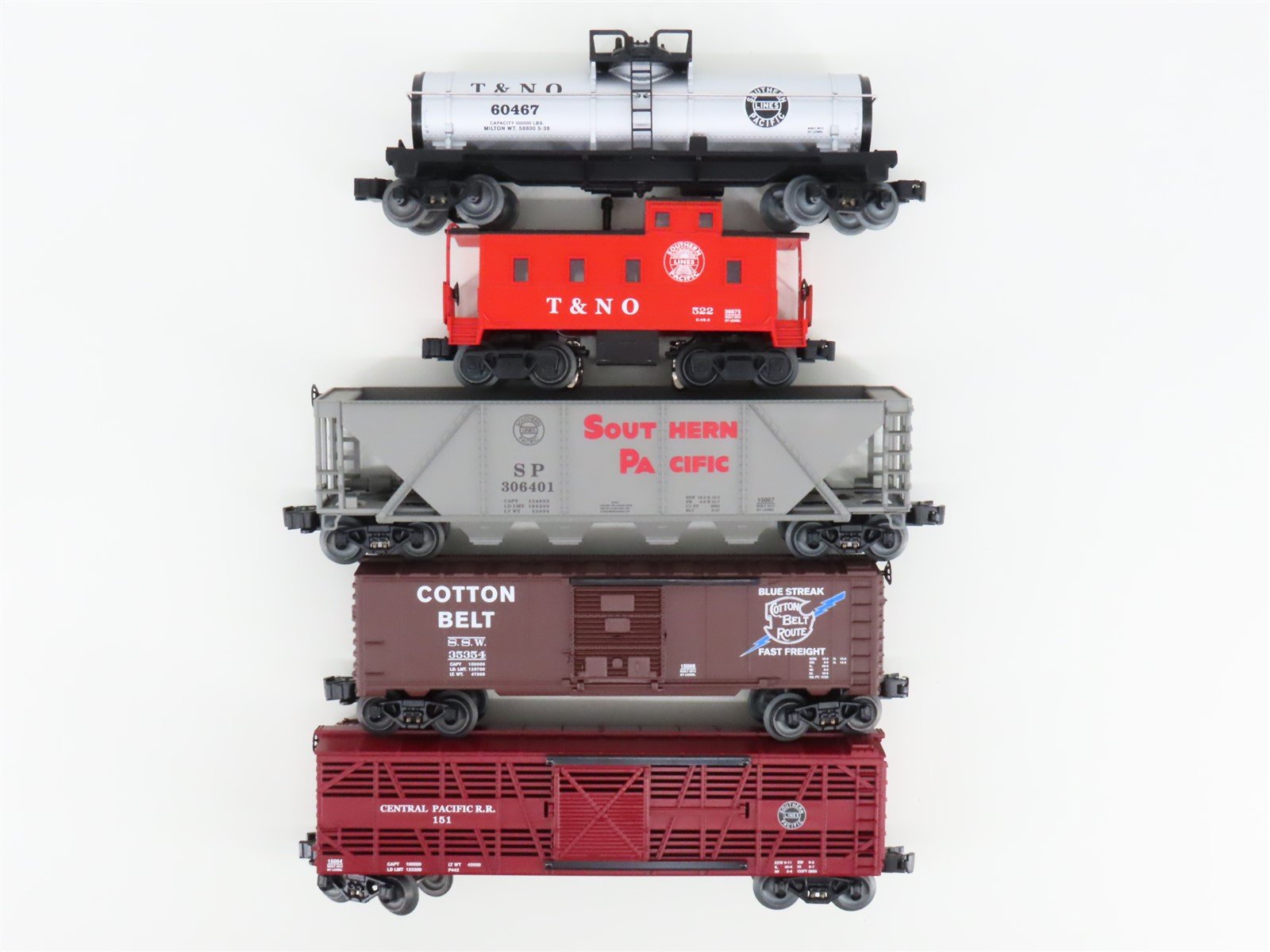 O Gauge 3-Rail Lionel 6-30167 SP Southern Pacific Merger Steam Freight Set