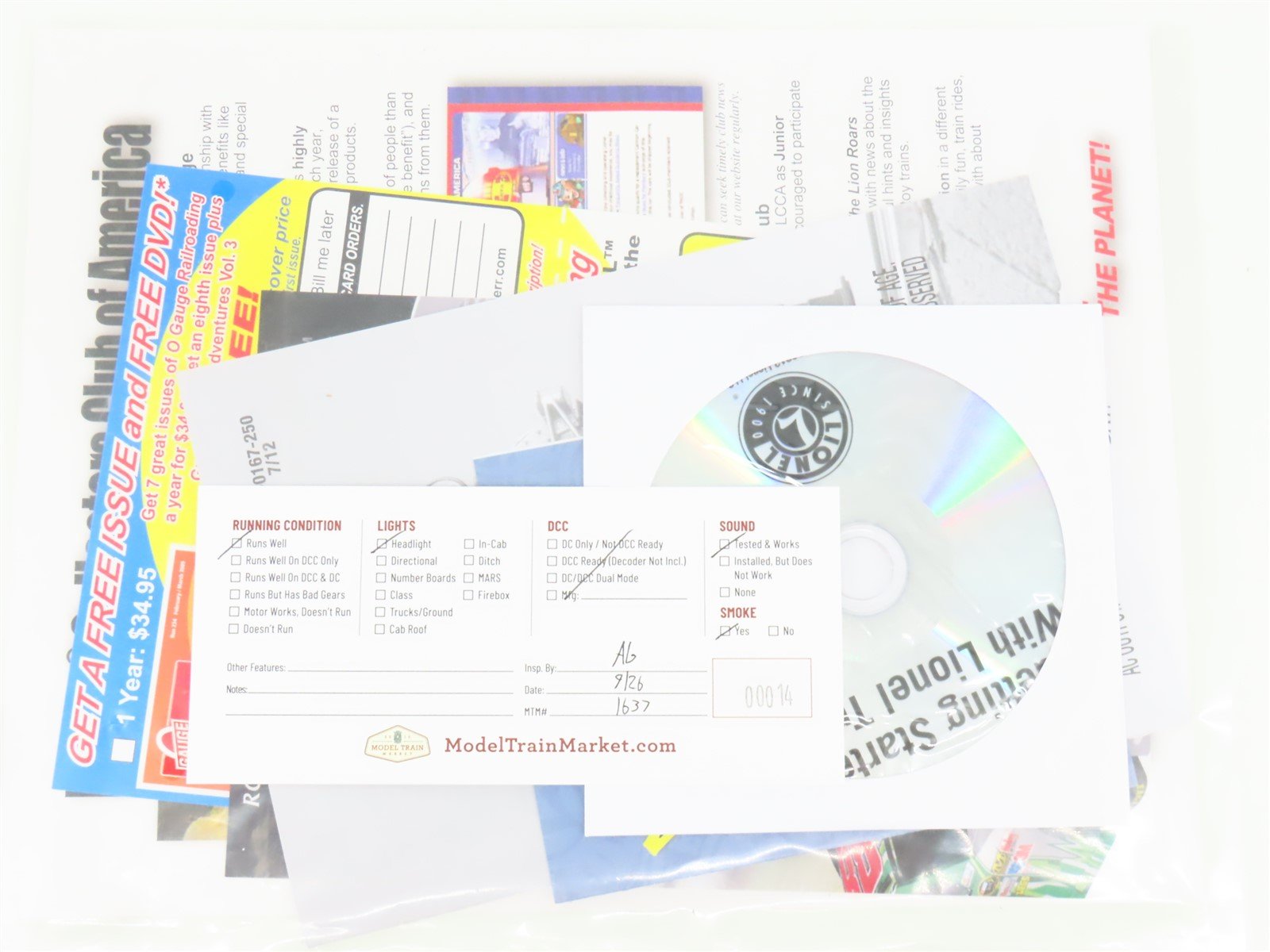 O Gauge 3-Rail Lionel 6-30167 SP Southern Pacific Merger Steam Freight Set