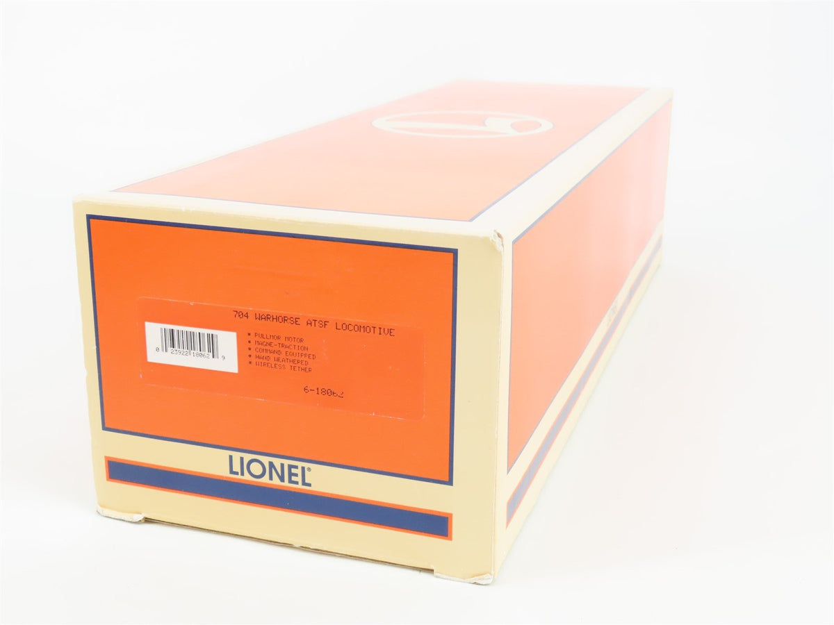 O Gauge 3-Rail Lionel 6-18062 #704 ATSF Warhorse 4-6-4 Steam Locomotive #3447