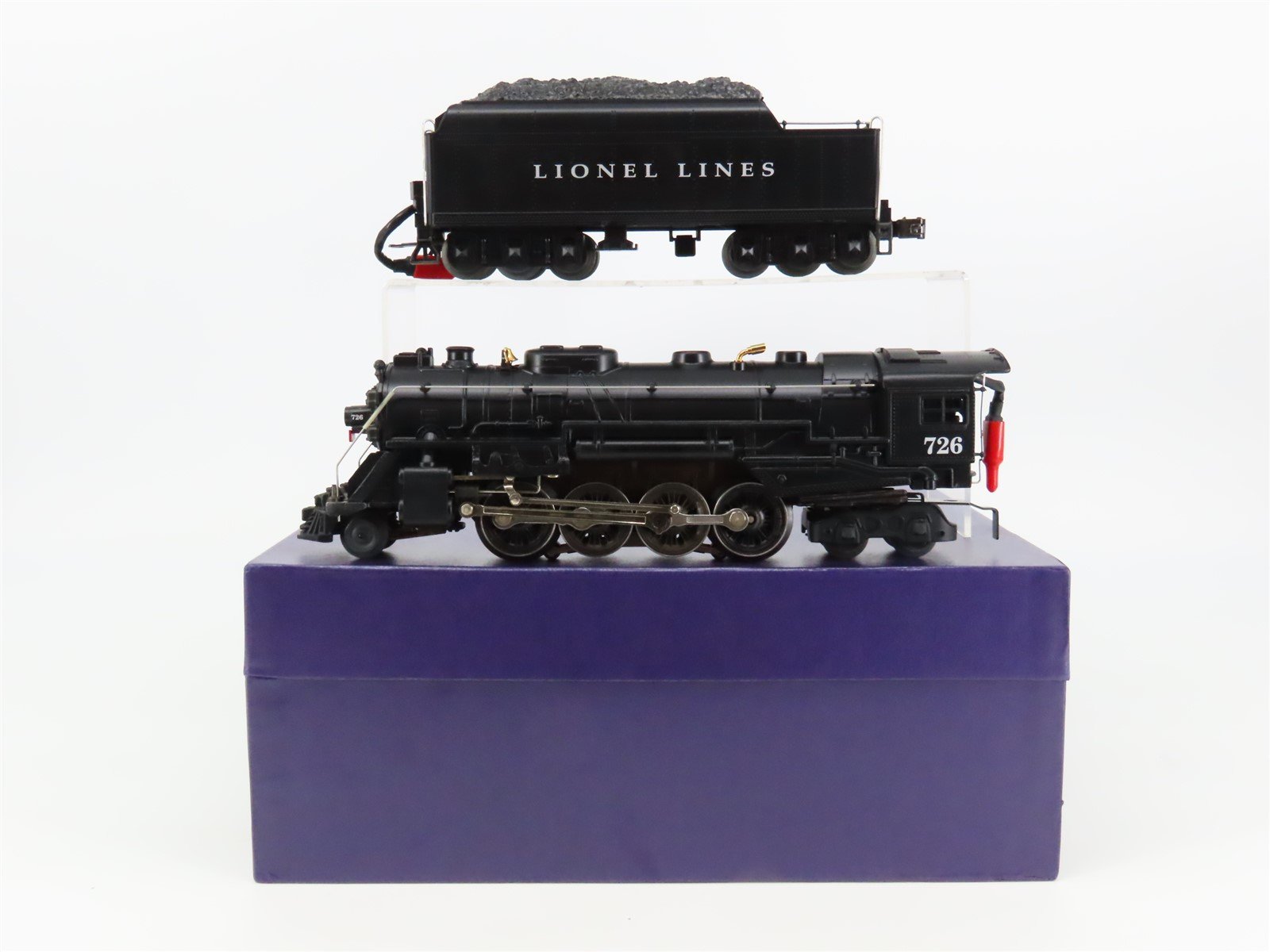 O 3-Rail Lionel Lines 6-18053 Century Club 2-8-4 Berkshire Steam #726 TMCC/Sound