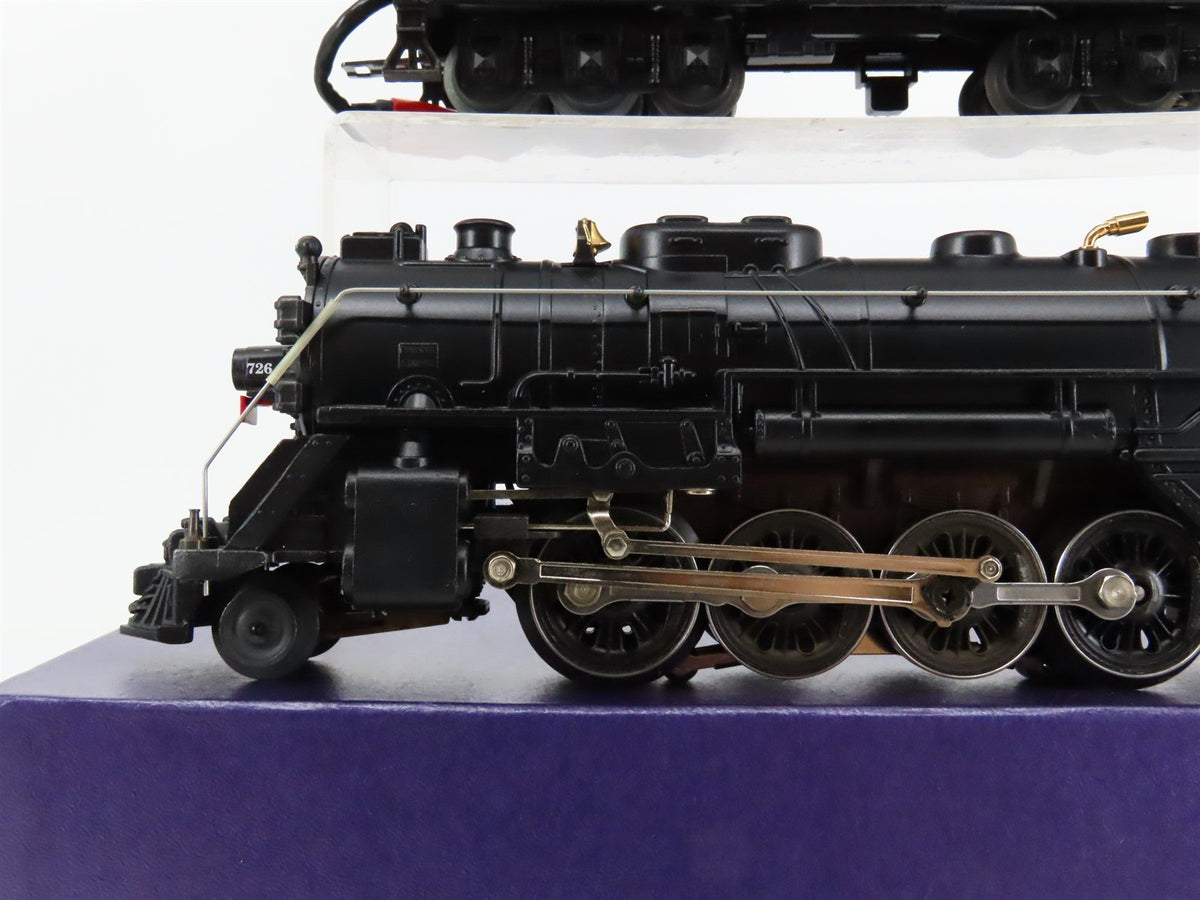 O 3-Rail Lionel Lines 6-18053 Century Club 2-8-4 Berkshire Steam #726 TMCC/Sound