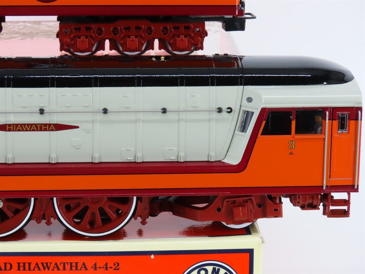 O Gauge 3-Rail Lionel 6-38094 MILW &quot;Hiawatha&quot; 4-4-2 Steam #3 w/ TMCC &amp; Sound