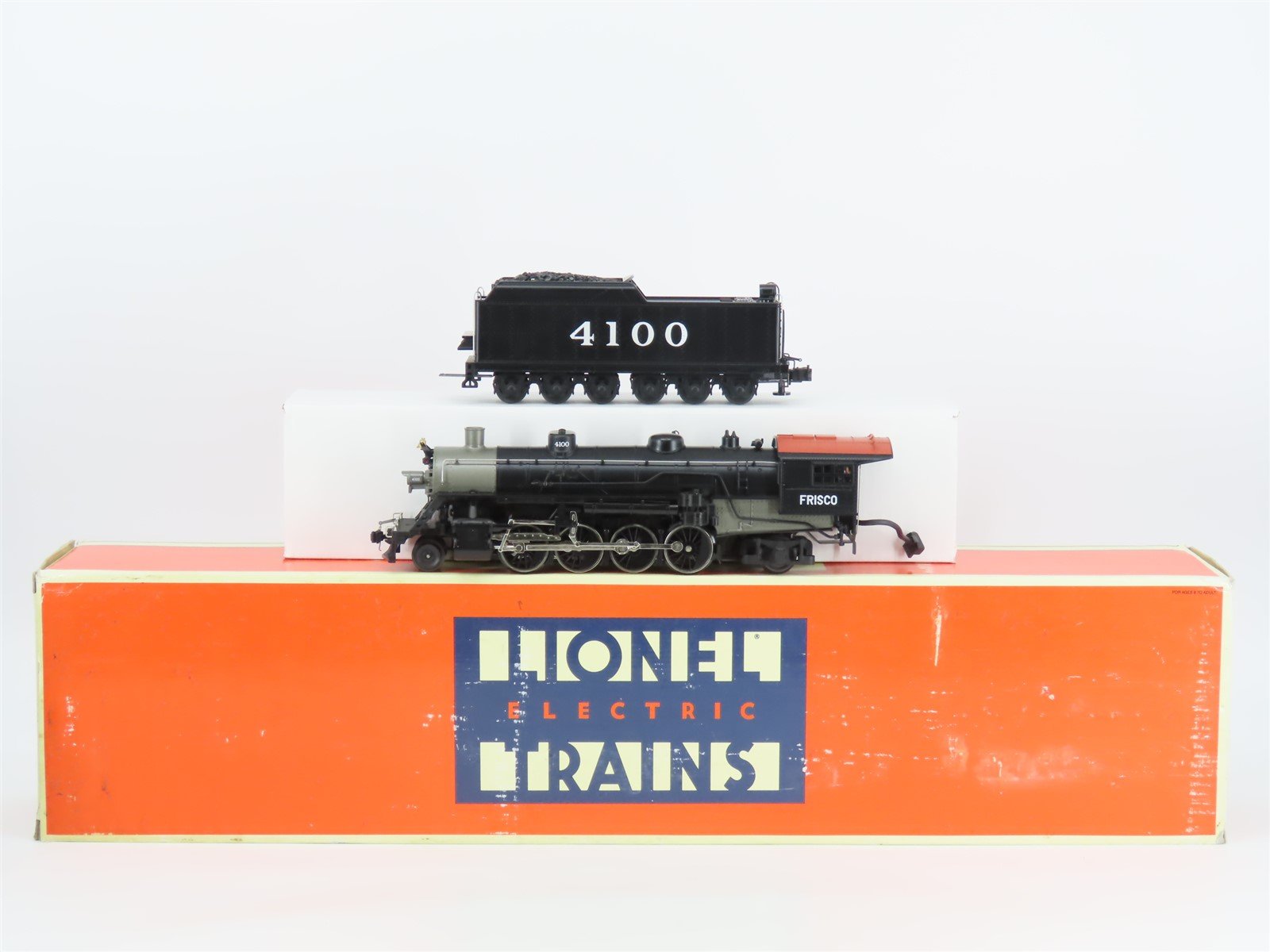 O Gauge 3-Rail Lionel 6-18030 SLSF Frisco 2-8-2 Mikado Steam #4100 w/ Sound