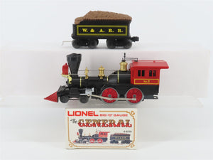 O Gauge 3-Rail Lionel 6-8701 W&A Railway General 4-4-0 Steam Locomotive #3