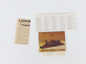 O Gauge 3-Rail Lionel 6-8701 W&A Railway General 4-4-0 Steam Locomotive #3