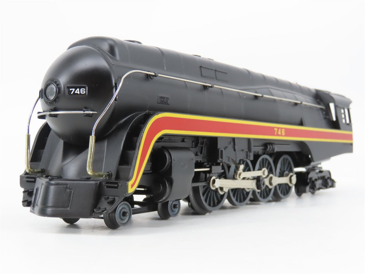 O 3-Rail Lionel 6-11106 Celebration N&amp;W 4-8-4 Class J Steam #746 w/ TMCC &amp; Sound