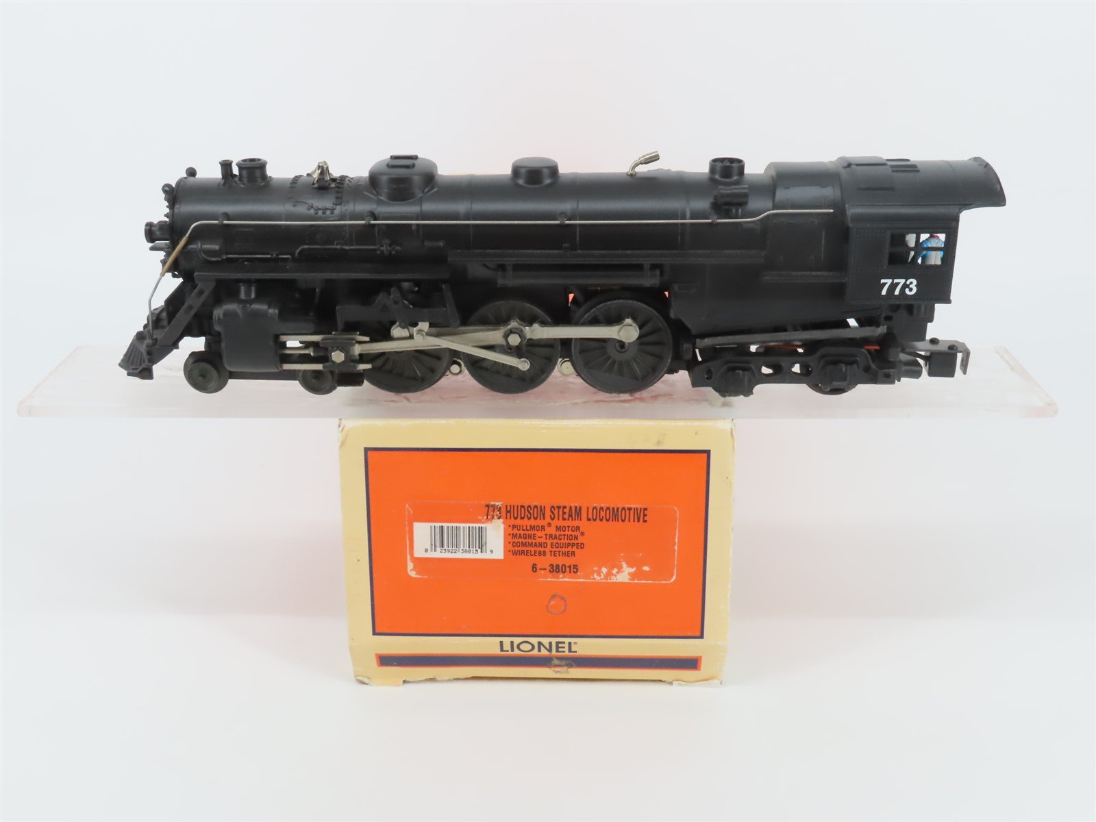 O Gauge 3-Rail Lionel 6-38015 773 NYC Hudson 4-6-4 Steam Locomotive #773