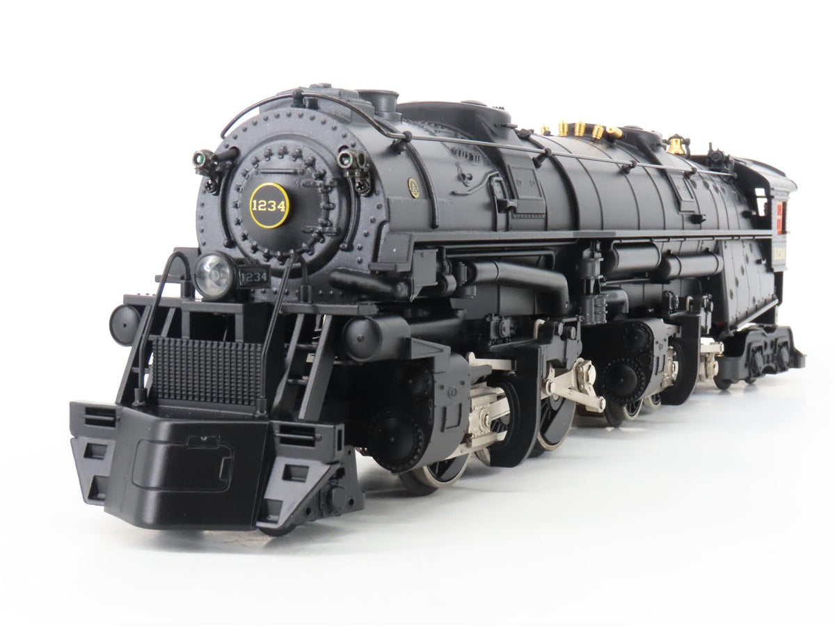 O Gauge 3-Rail Lionel LionMaster N&amp;W 2-6-6-4 Class A Steam #1234 w/TMCC &amp; Sound