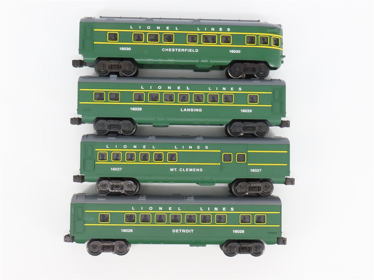 O27 Gauge 3-Rail Lionel 6-11712 Great Lakes Express 2-6-4 Steam Passenger Set
