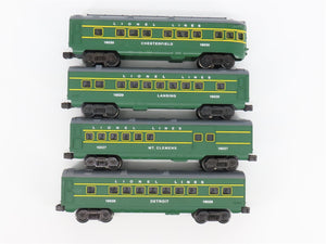 O27 Gauge 3-Rail Lionel 6-11712 Great Lakes Express 2-6-4 Steam Passenger Set