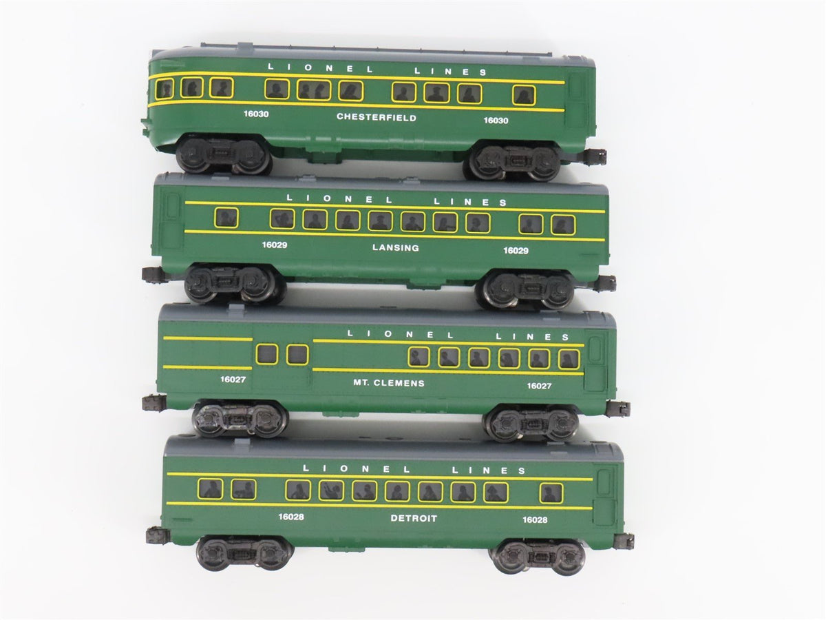 O27 Gauge 3-Rail Lionel 6-11712 Great Lakes Express 2-6-4 Steam Passenger Set