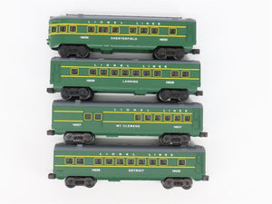 O27 Gauge 3-Rail Lionel 6-11712 Great Lakes Express 2-6-4 Steam Passenger Set