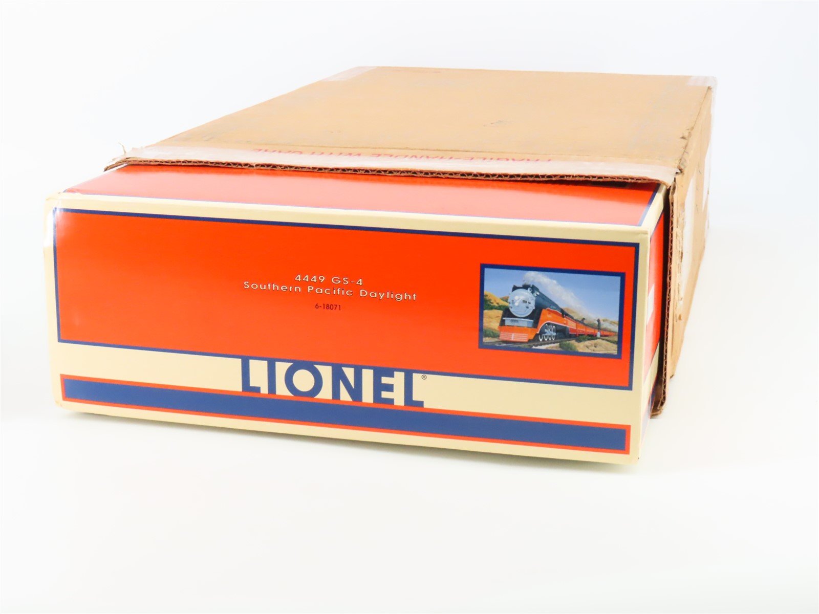 O Gauge 3-Rail Lionel 6-18071 SP Daylight GS-4 4-8-4 Steam Locomotive #4449