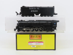 O Gauge 3-Rail MTH 30-1265-1 ATSF Santa Fe 4-8-4 Steam Locomotive #2920 wSound