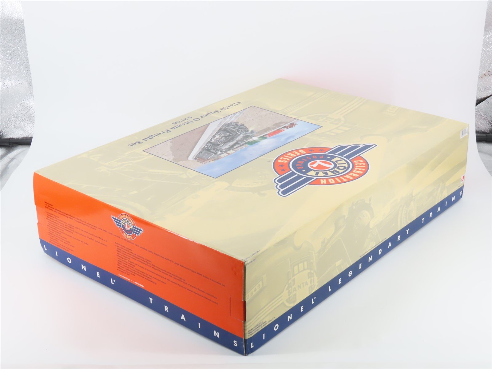 O Gauge 3-Rail Lionel 6-31739 Super O Steam Locomotive Freight Set