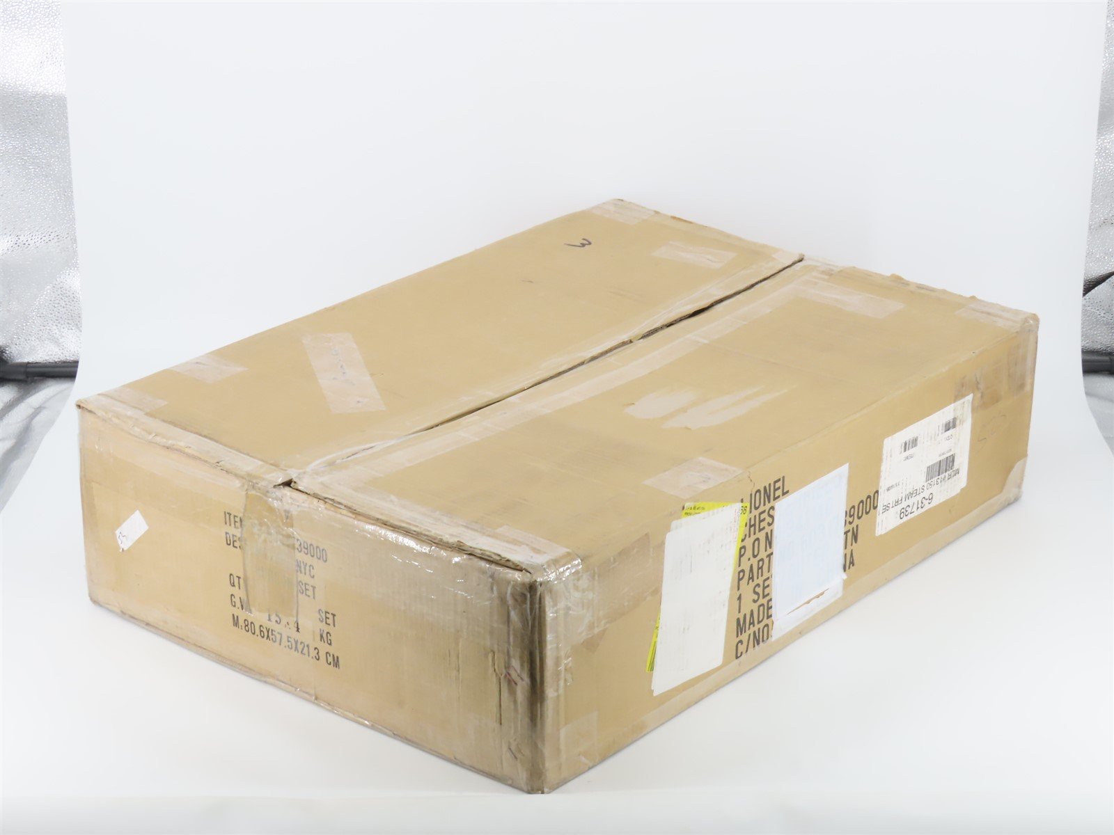 O Gauge 3-Rail Lionel 6-31739 Super O Steam Locomotive Freight Set